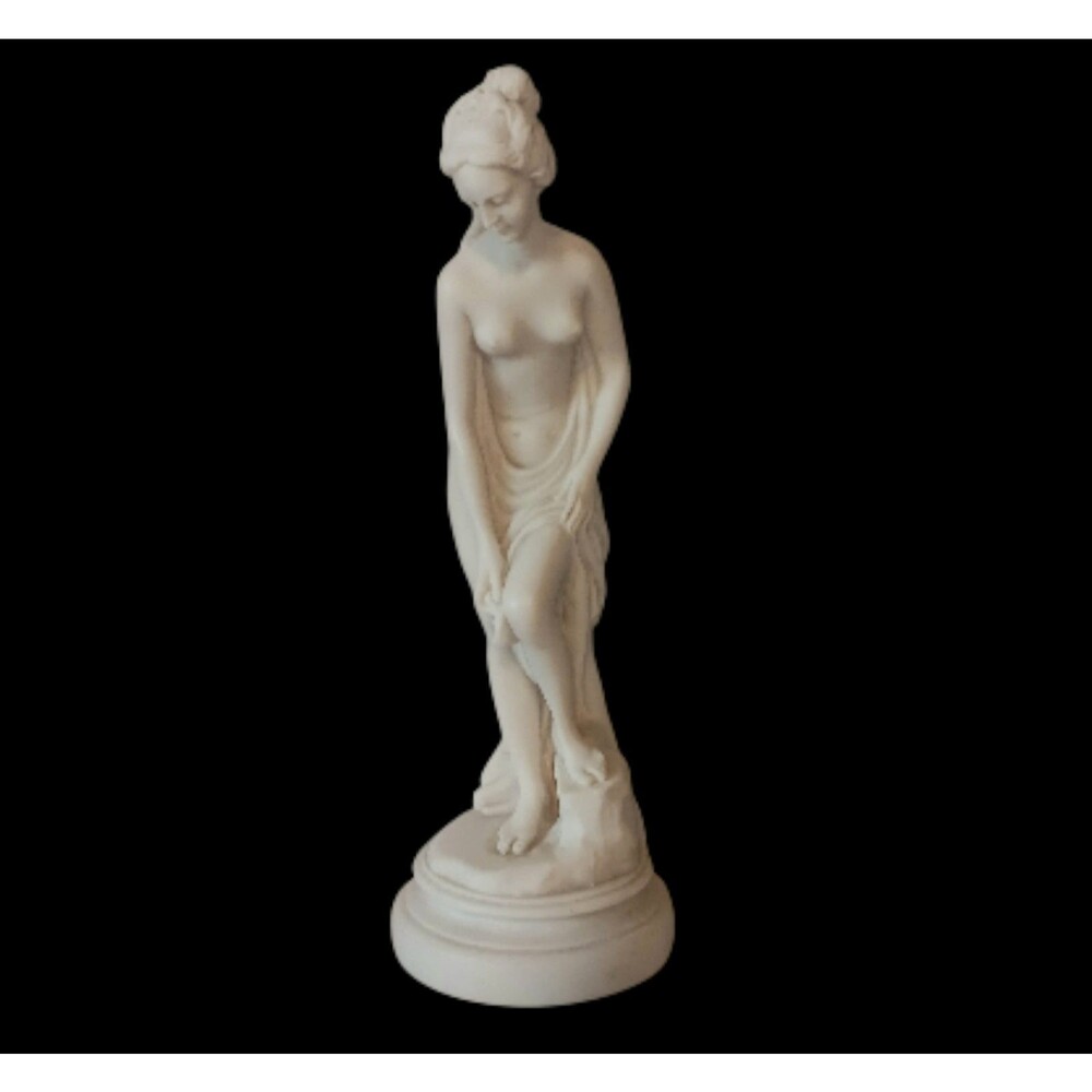 VTG Venus Of The Bath Statue Bonded Marble By Marblecast Products The Bather 9x3